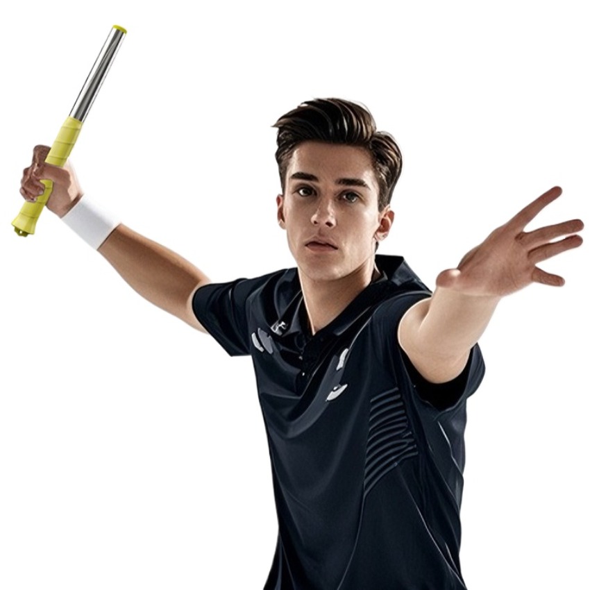 Badminton Forehand - อุปกรณ์ฝึกซ้อมแบดมินตันประสิทธิภาพสูง 1 ชิ้น ช่วยฝึกการตีลูกไปข้างหน้าและหลัง สำหรับฝึกซ้อมฟอร์แฮนด์และแบ็คแฮนด์