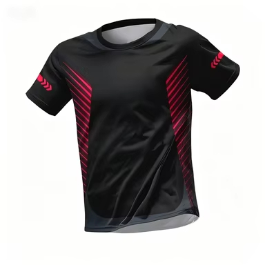 Badminton Wallpaper - เสื้อยืดแขนสั้นลำลองคอโอสำหรับออกกำลังกาย เล่นเทนนิส แบดมินตัน เสื้อผู้ชายสำหรับฤดูร้อน
