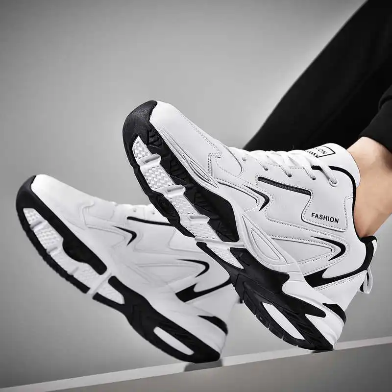 Badminton News - เย็นฤดูใบไม้ผลิ GYM รองเท้าผ้าใบ Casual Loafers Mens