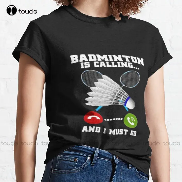 Badminton News - ใหม่แบดมินตันโทร 4 คลาสสิกเสื้อยืดผู้ชายเสื้อยืด s-5xl Mens Golf