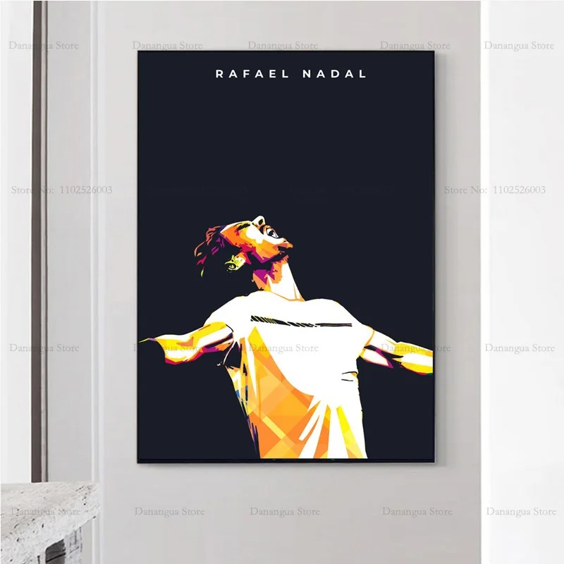 Rafaels คําคมใหม่ Nadals ผู้เล - Badminton Poster บทวิจารณ์และราคา
