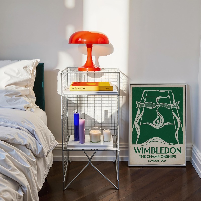 ภาพพิมพ์บนผ้าใบลายกราฟฟิตีแนวว - Badminton Poster บทวิจารณ์และราคา