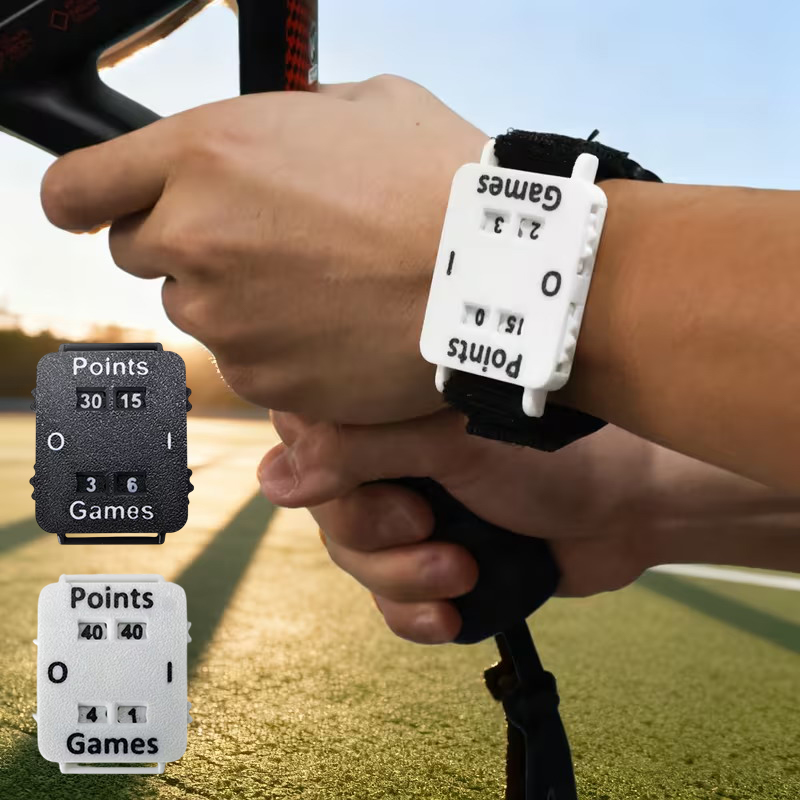 สายรัดข้อมือสำหรับนับคะแนนแบบพ - Badminton Score Counter บทวิจารณ์และราคา