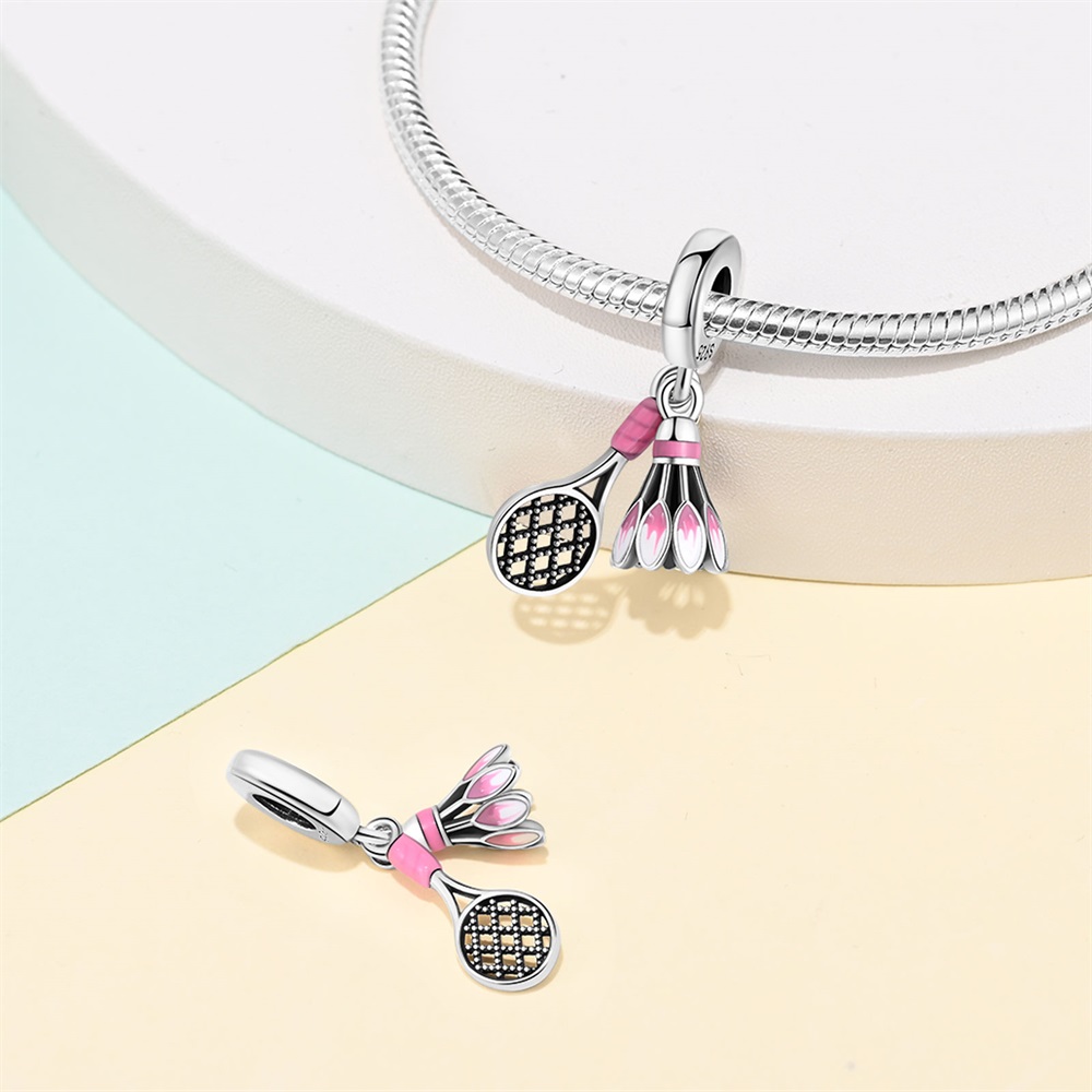 ชาร์มแบดมินตันชุบเงิน 925 เหมา - Badminton Date บทวิจารณ์และราคา