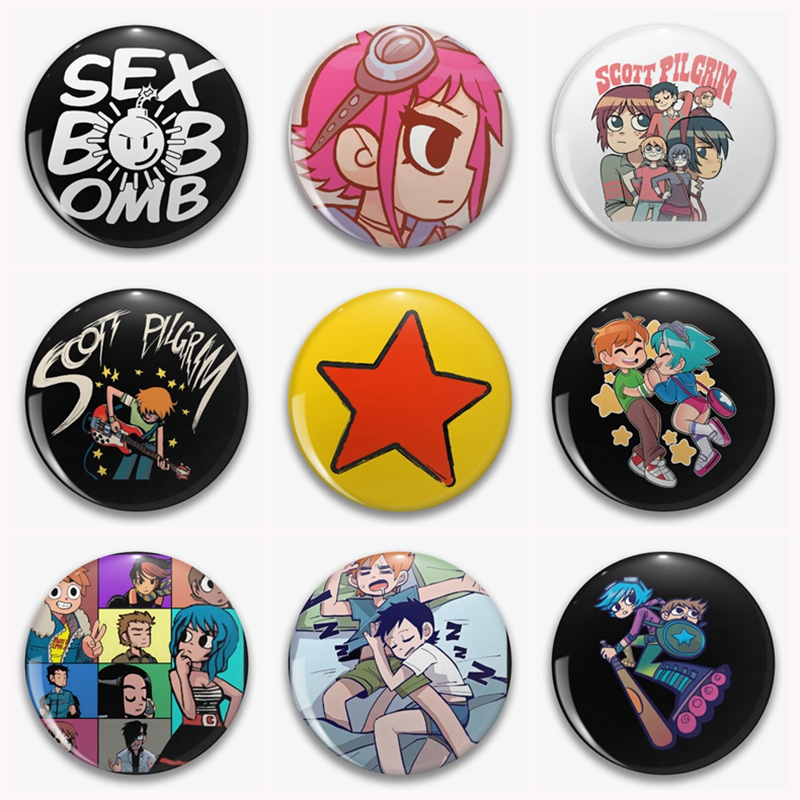 31 สไตล์อะนิเมะ Scott Pilgrim  - Badminton Meme บทวิจารณ์และราคา