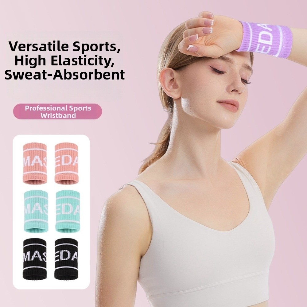 1 คู่สายรัดข้อมือแบบยืดหยุ่นระ - Wristband Pair Sweat บทวิจารณ์และราคา