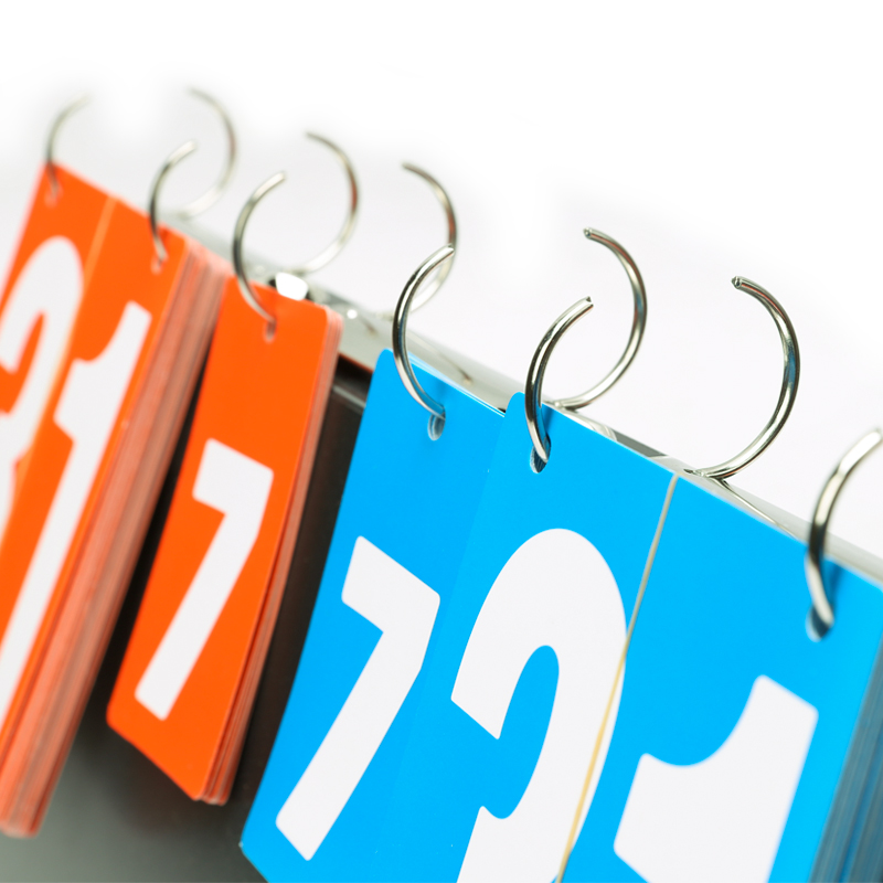ป้ายคะแนนแบบพลิก 4 หลัก 1 ชิ้น - Badminton Score Counter บทวิจารณ์และราคา