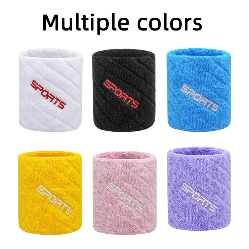 สายรัดข้อมือผ้าฝ้ายยืดหยุ่น 1  - Wristband Pair Sweat บทวิจารณ์และราคา