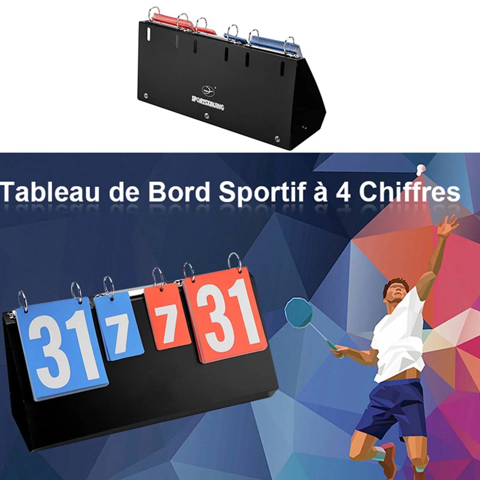 กระดานคะแนนการแข่งขันกีฬา 4 หล - Badminton Score บทวิจารณ์และราคา