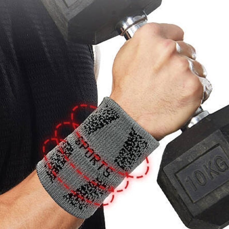 สายรัดข้อมือกีฬา 1 คู่สำหรับผู - Wristband Pair Sweat บทวิจารณ์และราคา