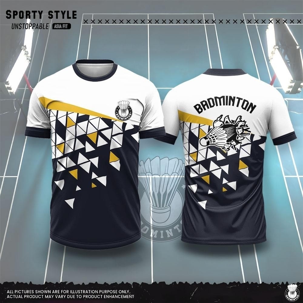 เสื้อยืดผู้ชายแฟชั่นลายพิมพ์ 3 - Badminton Wallpaper บทวิจารณ์และราคา