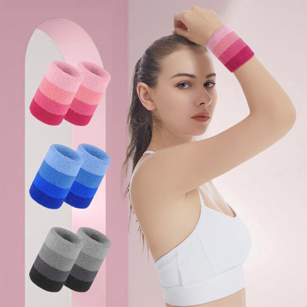 2 ชิ้น/คู่ สายรัดข้อมือเทนนิสห - Wristband Pair Sweat บทวิจารณ์และราคา
