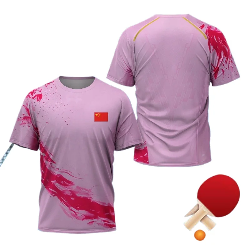 เสื้อยืดลายกราฟิก CHINA Dragon - Badminton Emoji บทวิจารณ์และราคา