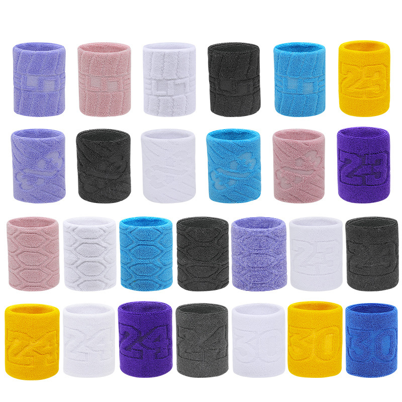 อุปกรณ์พยุงข้อมือยางยืดคอตตอน1 - Wristband Pair Sweat บทวิจารณ์และราคา
