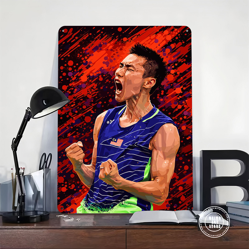 โปสเตอร์ลายพิมพ์ 3 มิติ นักแบด - Badminton Poster บทวิจารณ์และราคา