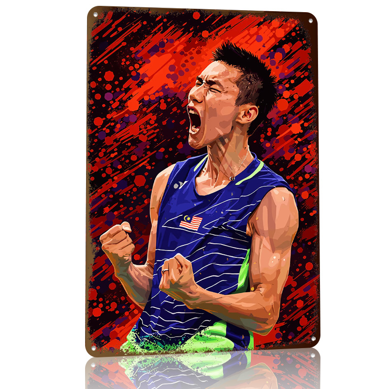 โปสเตอร์ลายพิมพ์ 3 มิติ นักแบด - Badminton Poster บทวิจารณ์และราคา
