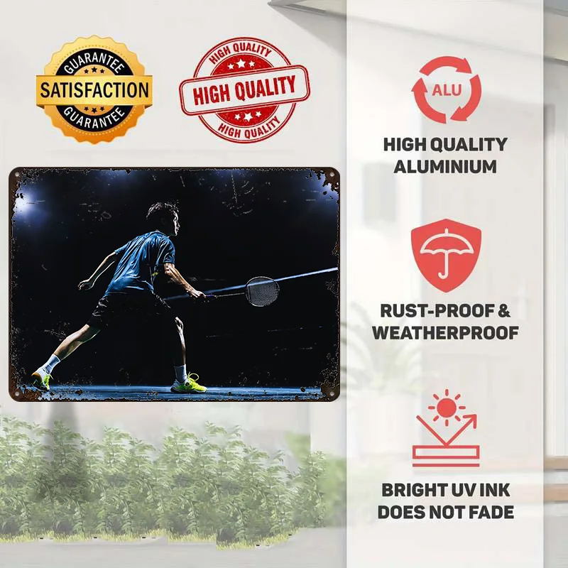 โปสเตอร์พิมพ์ลาย 3 มิติ นักแบด - Badminton Poster บทวิจารณ์และราคา